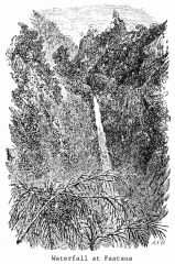 Illustration: Waterfall at Faataua