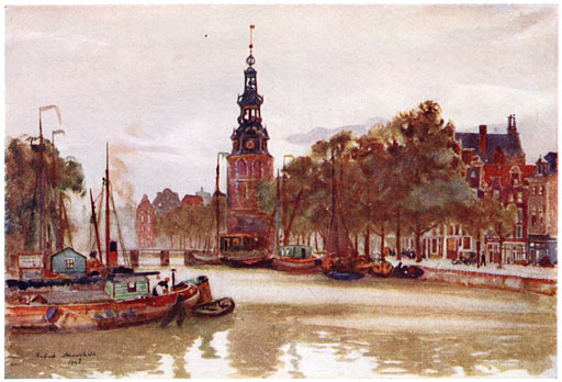 Canal in the Jews’ Quarter, Amsterdam