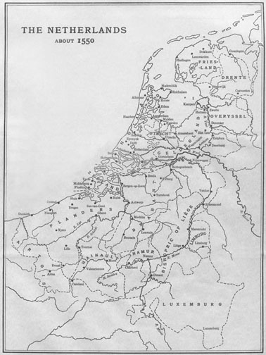 The Netherlands, <i>about</i> 1550 (thumb)