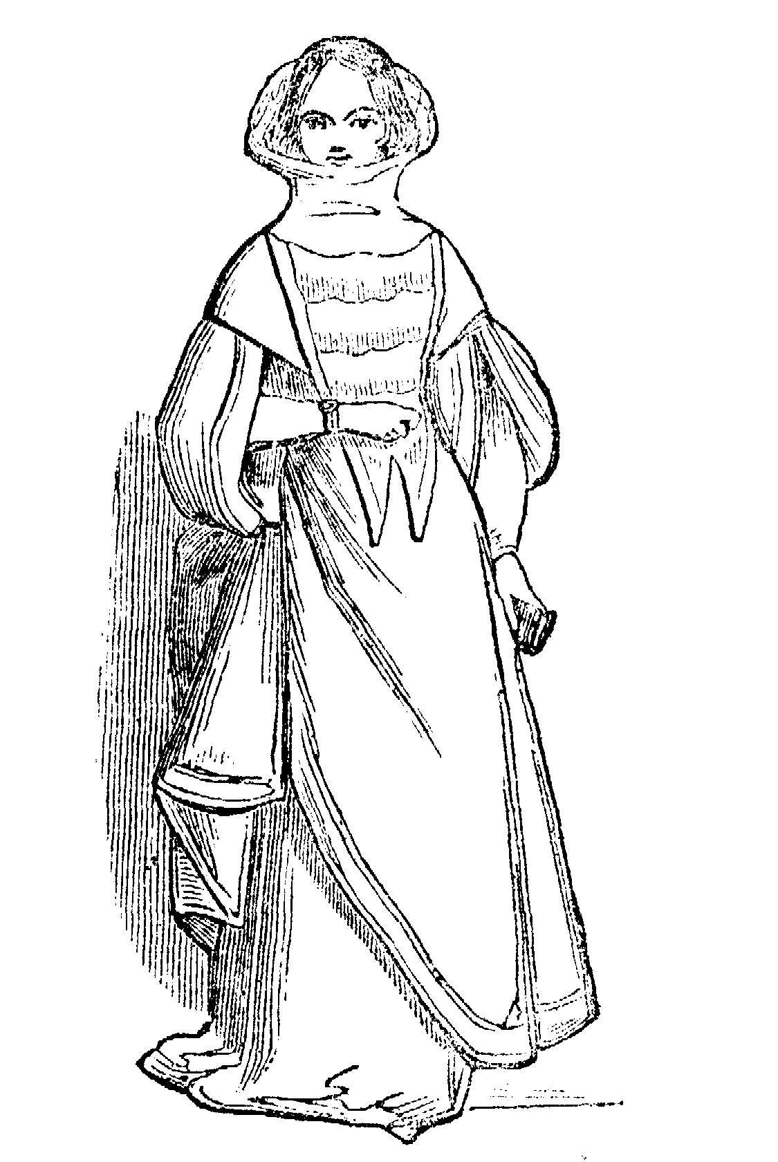 Costume from about 1300