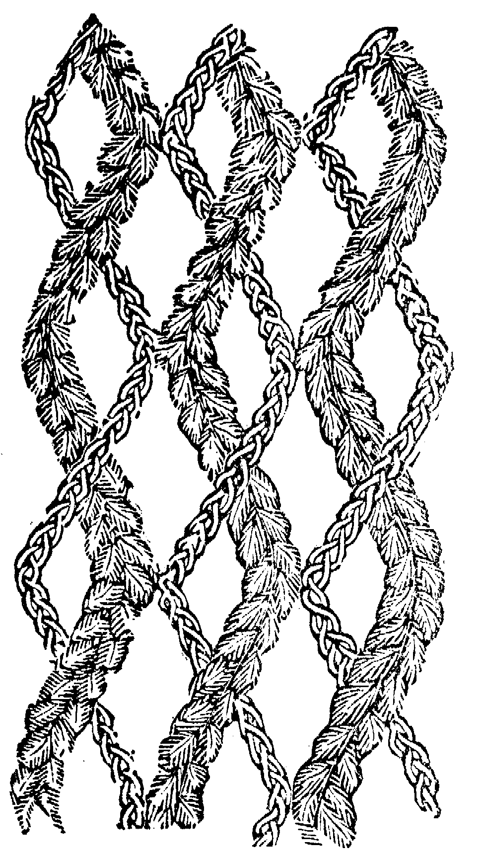 Chenille pattern No. 3