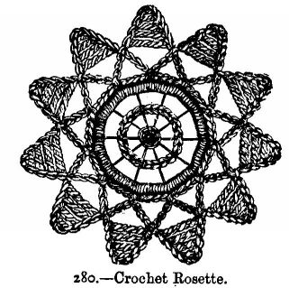 Crochet Rosette.] 