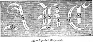 Alphabet (Capitals).