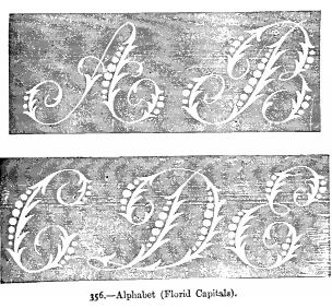 Alphabet (Florid Capitals).