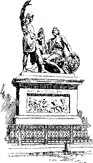 Monument to Minine and Pojarsky, Russia.