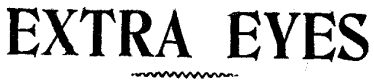 Extra Eyes Extra Eyes