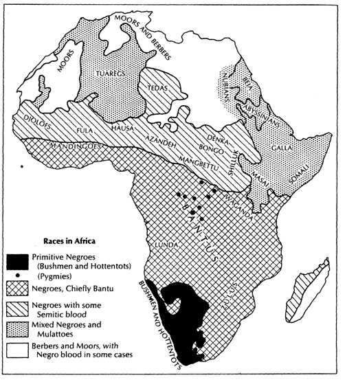 Races in Africa