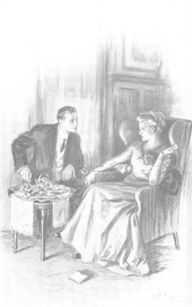 "THERE'S NO QUESTION ABOUT IT," HE RETORTED. "SHE KNOWS THAT I SHALL
MARRY HER."