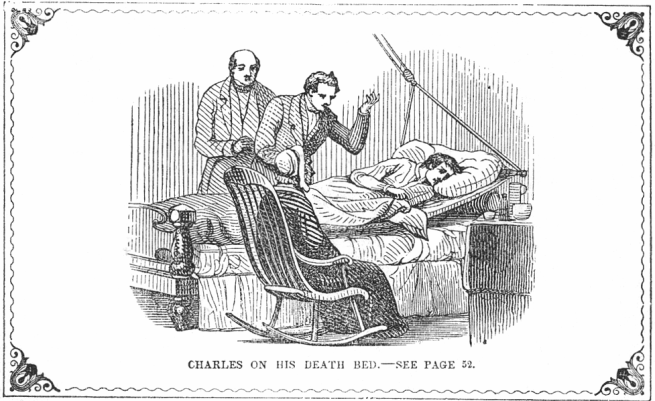CHARLES ON HIS DEATH BED.—SEE PAGE 52.