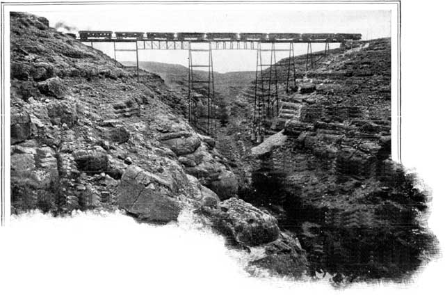 THE BRIDGE OF CA&Ntilde;ON DIABLO.