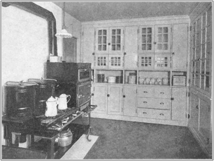 A well-arranged kitchen
