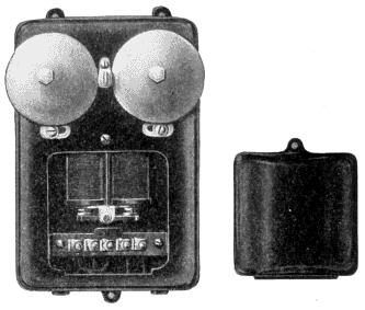 Illustration: Fig. 158. Bell for Common-Battery Desk Set