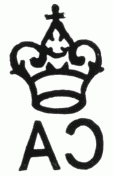 Watermarks, Crown with letters CA