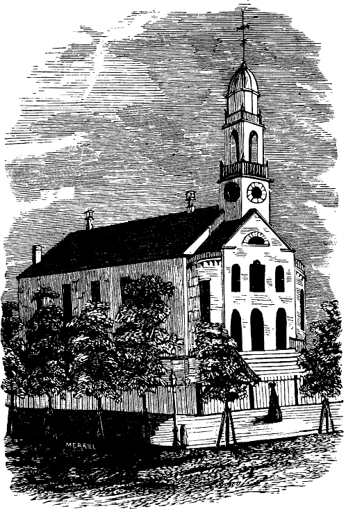 FIRST BAPTIST CHURCH, 1860.