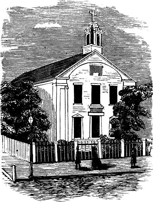 ST. PETER'S ROMAN CATHOLIC CHURCH, 1860.