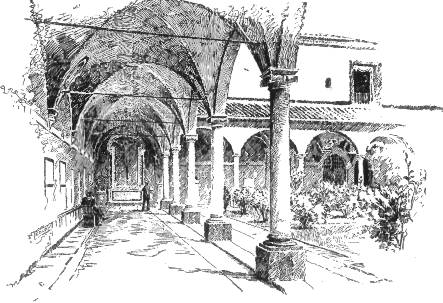 CLOISTER, MUSEUM OF SAN MARCO, FLORENCE.