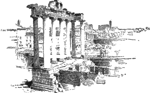 RUINS OF FORUM, ROME.