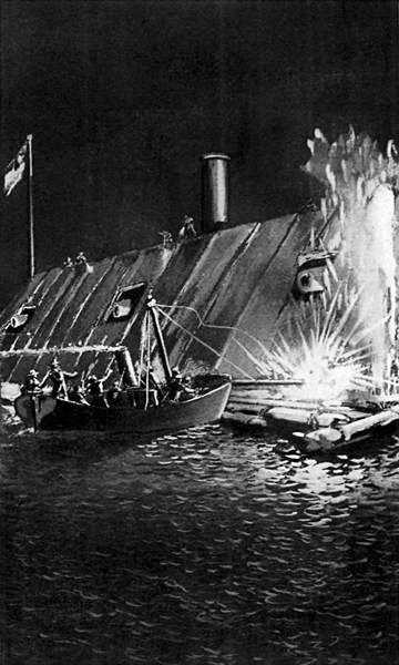 SINKING OF THE ALBEMARLE.
