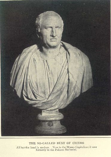 The so-called bust of Cicero.
