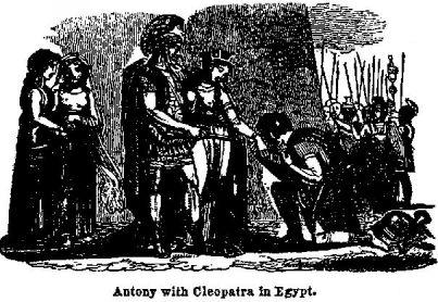 Antony with Cleopatra In Egypt