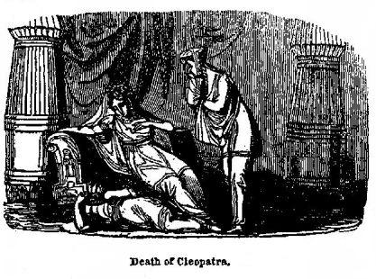 Death of Cleopatra.