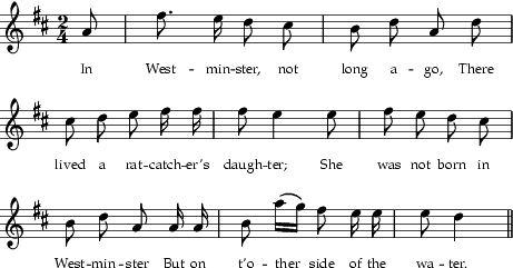 [Score to The Ratcatcher's Daughter]