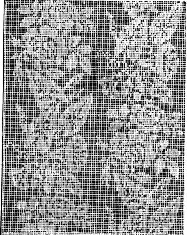 CROCHET WINDOW CURTAIN