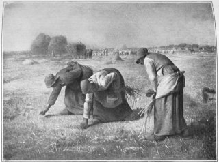 Plate 3.—Millet. "The Gleaners." In the Louvre.