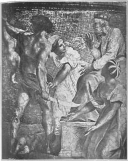 Plate 12.—Raphael. "The Judgment of Solomon."
In the Vatican.