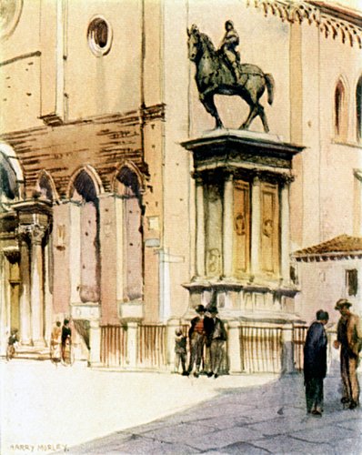 THE COLLEONI STATUE AND S.S. GIOVANNI E PAOLO
