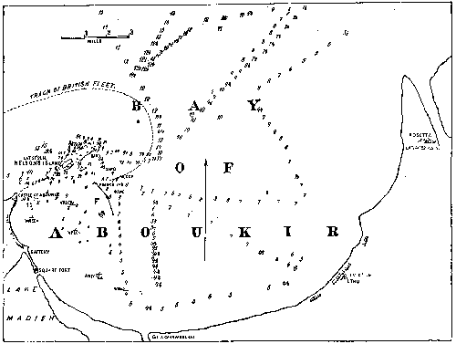 Map of Aboukir Bay