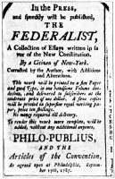 An Advertisement of _The Federalist_