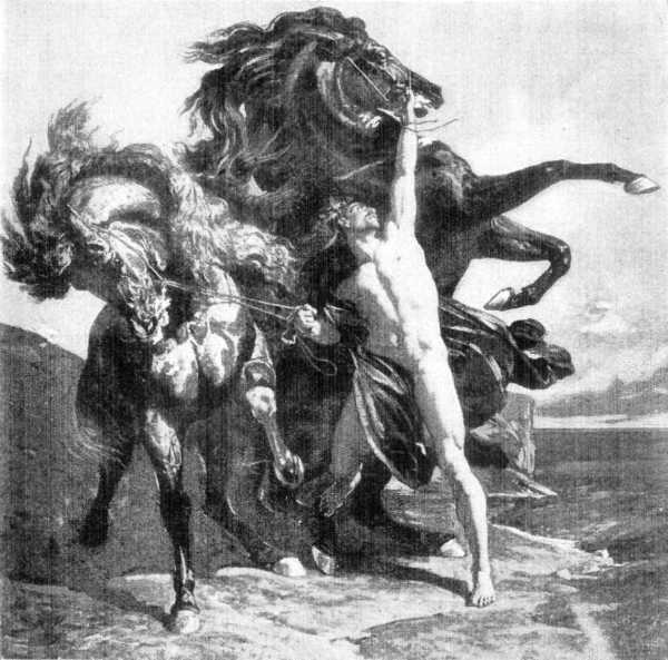Automedon and the Horses of Achilles.
