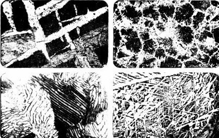 PHOTOMICROGRAPHS SHOWING THE STRUCTURE OF STEEL MADE BY
PROFESSOR E.G. MARTIN OF PURDUE UNIVERSITY