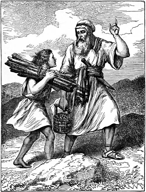 ABRAHAM AND ISAAC.