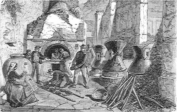Discoveries of Loaves of Bread baked 1800 years ago in a Baker's Oven.