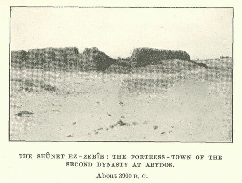 089.jpg the Shunet ez-Zebib: The Fortress-town, About 3900 B.c. 