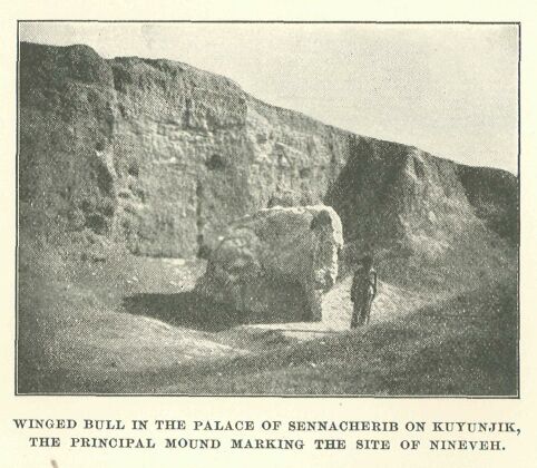170.jpg Winged Bull in the Palace of Sennacherib On Kuyunjik, the Principal Mound Marking The Site of Nineveh. 
