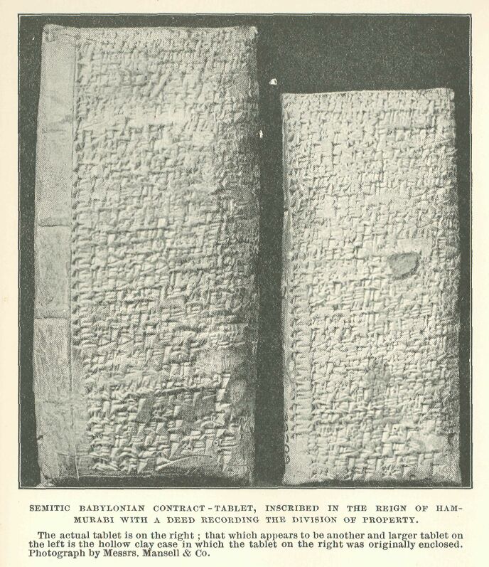 245.jpg Semitic Babylonian Contract-tablet 