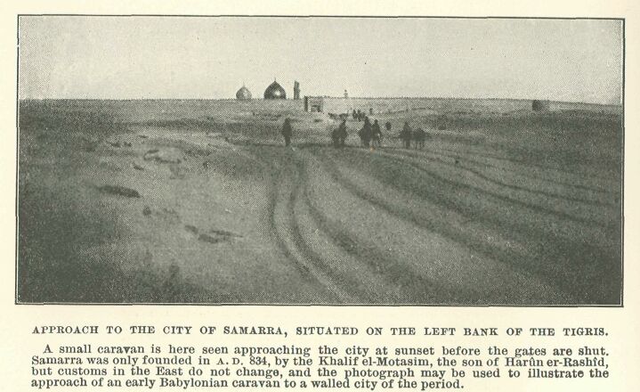 284.jpg Approach to the City of Samarra, Situated on The Left Bank of the Tigris. 