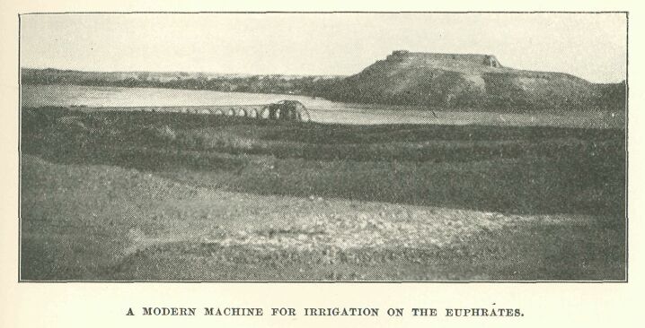 293.jpg a Modern Machine for Irrigation on The Euphrates. 