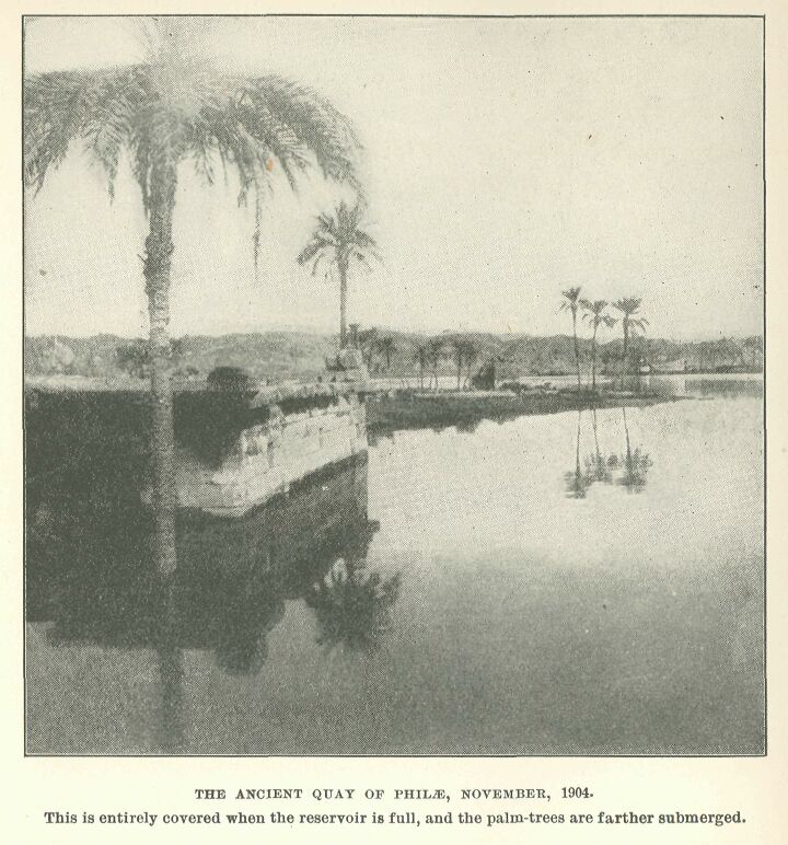 450.jpg the Ancient Quay Op Philæ, November, 1904