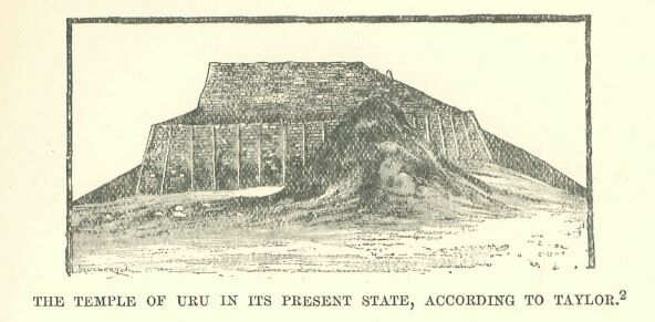 135.jpg the Temple of Uru in Its Present State, According To Taylor 