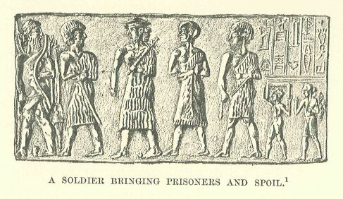 266.jpg a Soldier Bringing Prisoners and Spoil. 