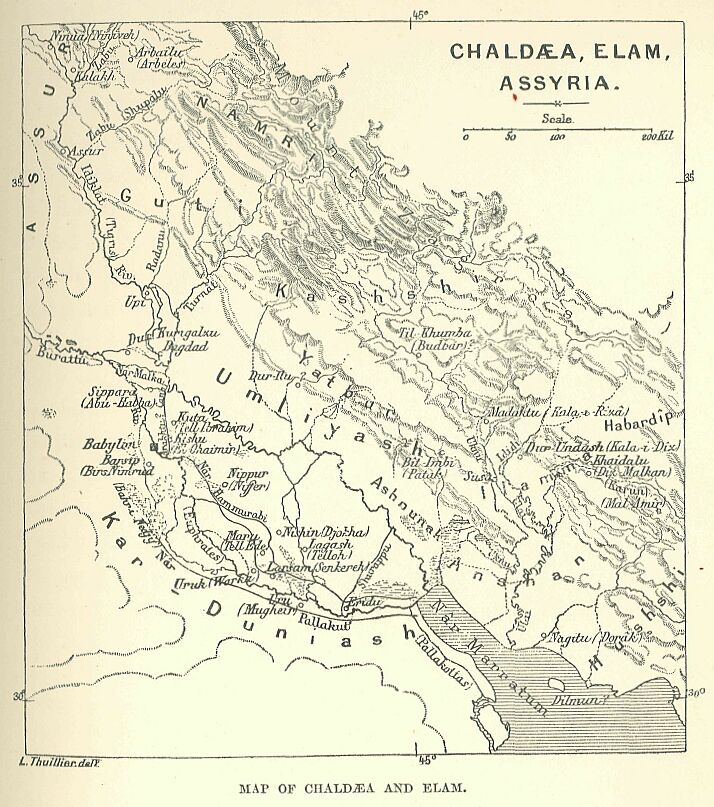 045.jpg Map of ChaldÆa and Elam. 