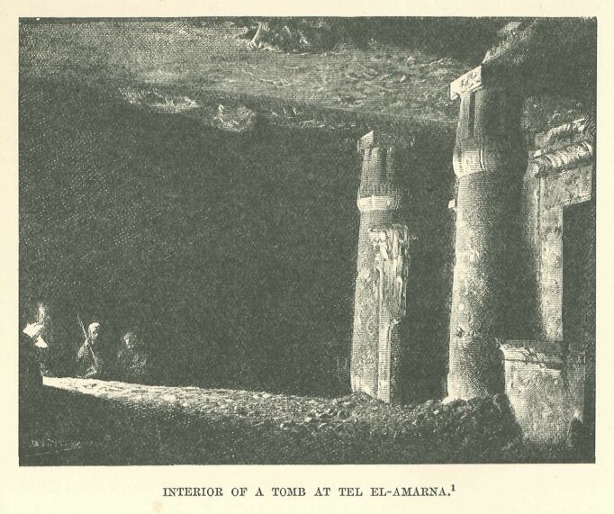 103.jpg Interior of a Tomb at Tel El-amarna 