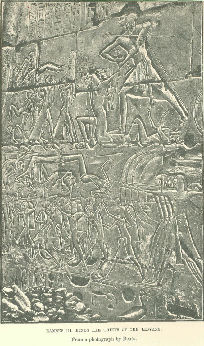 314.jpg Ramses Iii. Binds the Chiefs of The Libyans 