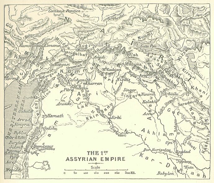 143.jpg the 1st Assyrian Empire--map 