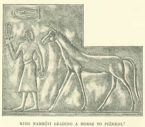 266.jpg King Namrti Leading a Horse to Pinkhi 