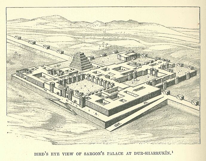 402.jpg Bird’s Eye View of Sargon’s Palace At Dur-sharrukn 